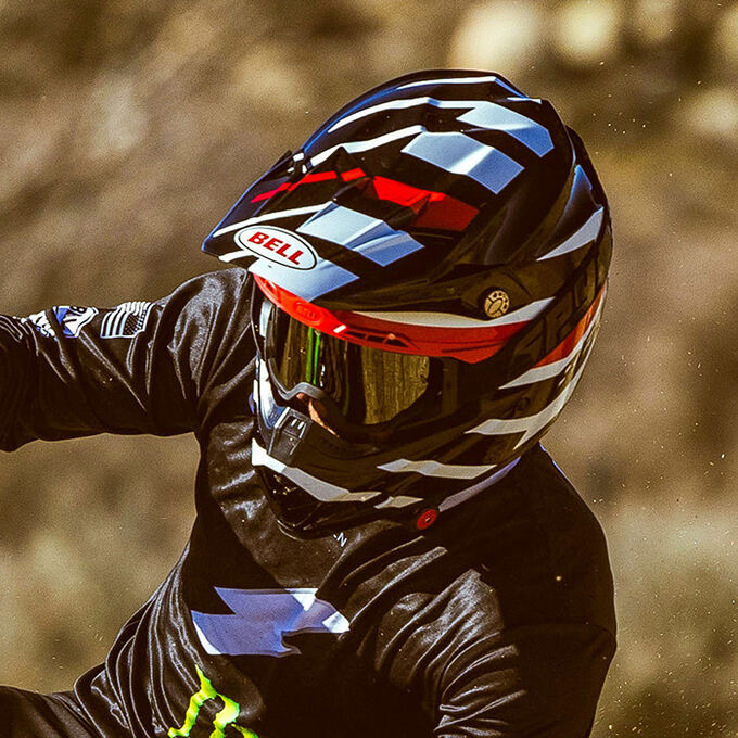 Bell Moto-9S Flex Helmet in action Bell Moto-9S Flex Helmet in action